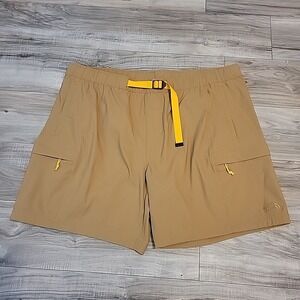 NWT The North Face Mens Utility Brown Cargo Shorts Belted Size XXL